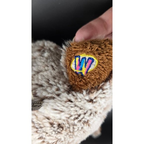 Adorable GANZ Webkinz Groundhog Plush Soft & Cuddly Stuffed Animal - Tan & Brown - Picture 7 of 12